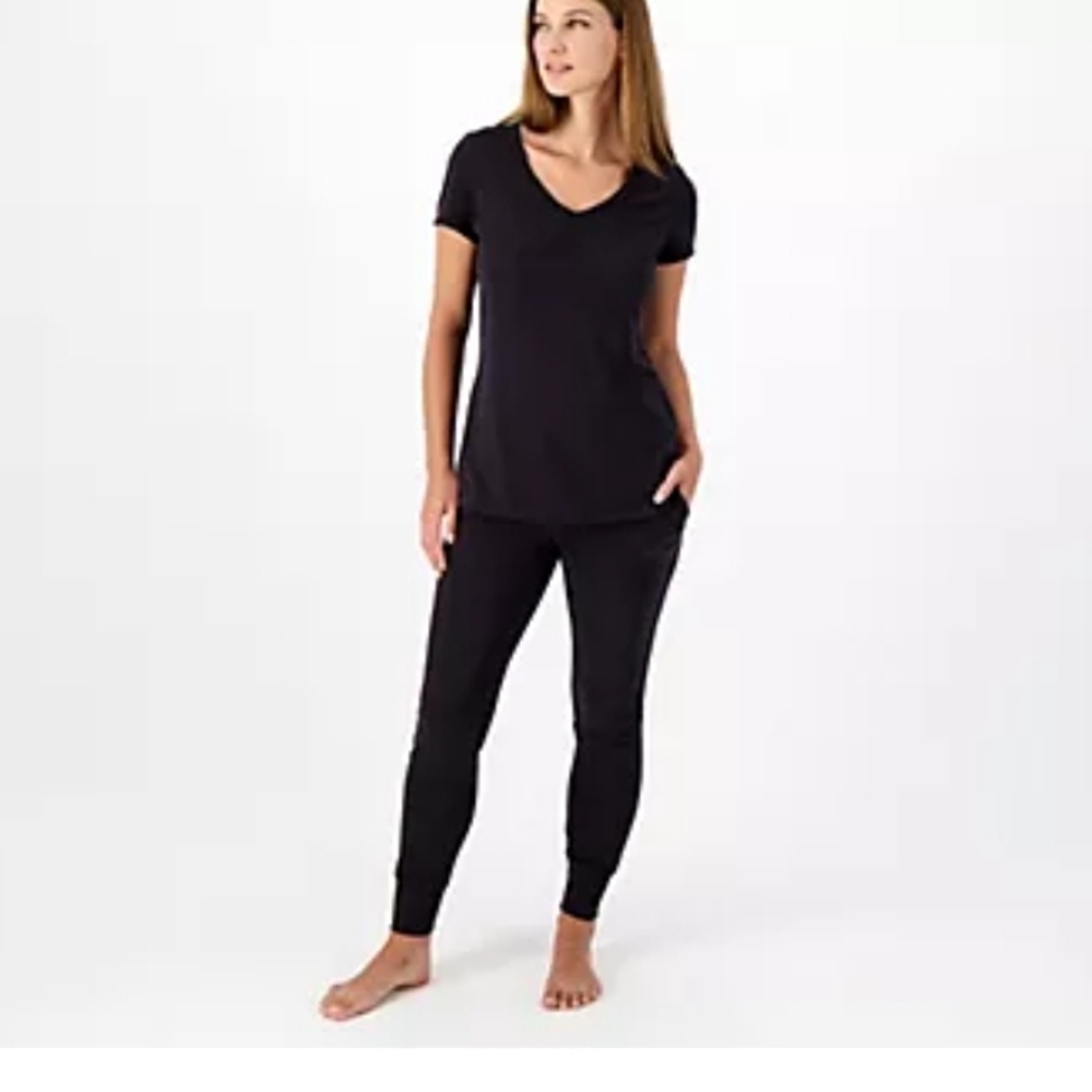Black Lusome Loungewear Set
